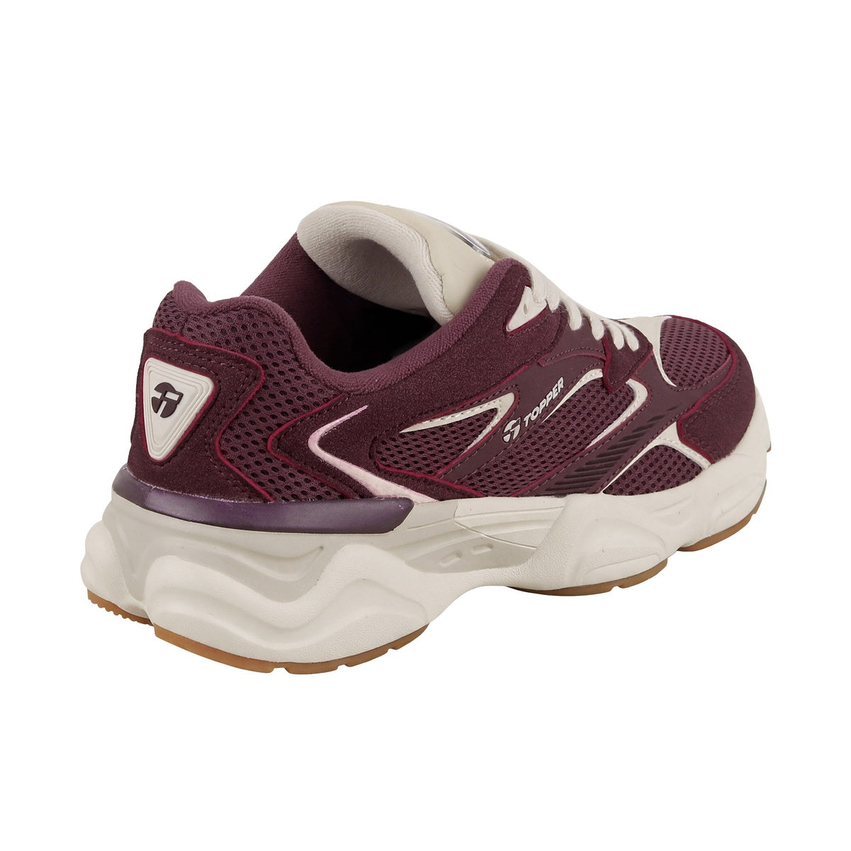 Zapatillas Topper Seny Mujer Bordo