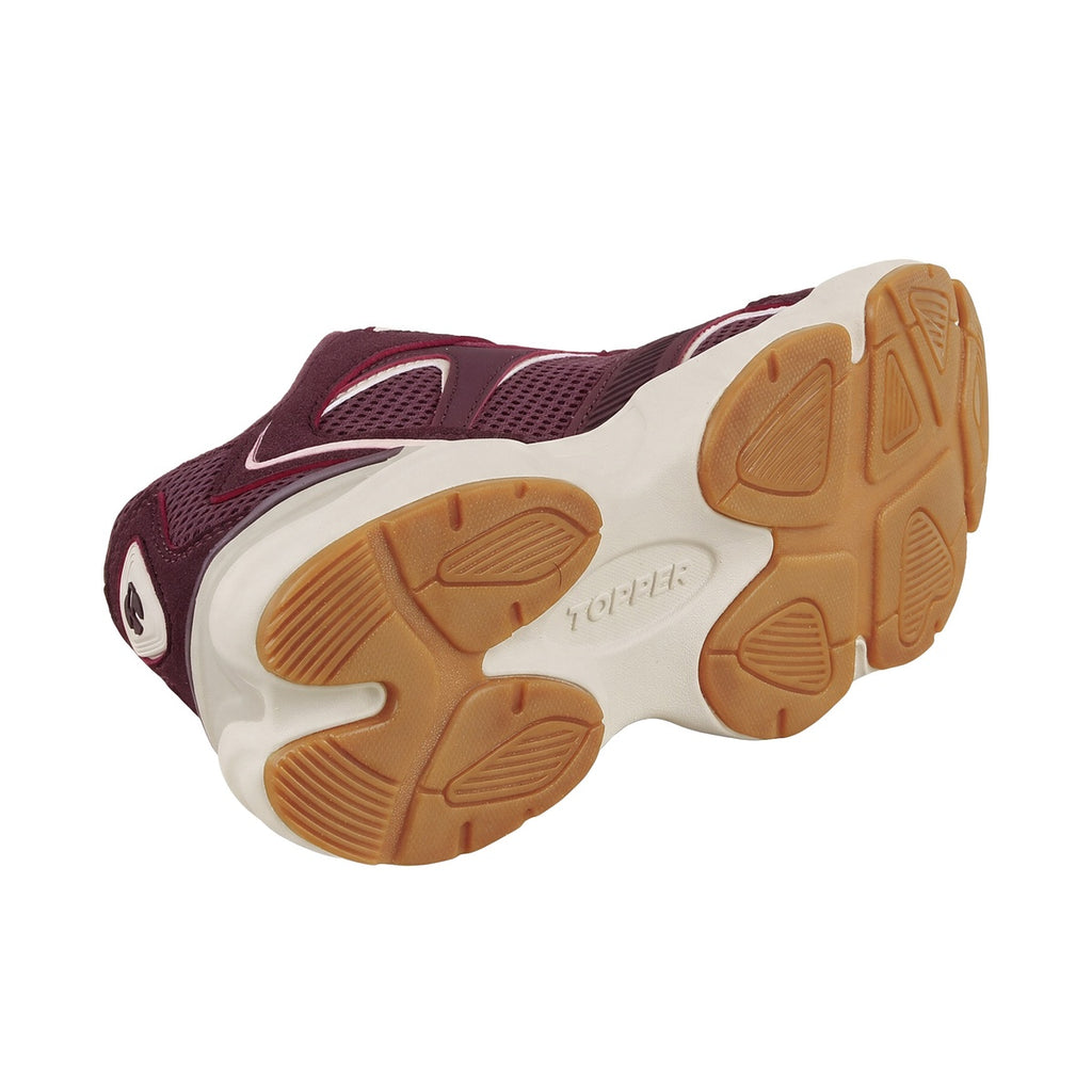 Zapatillas Topper Seny Mujer Bordo
