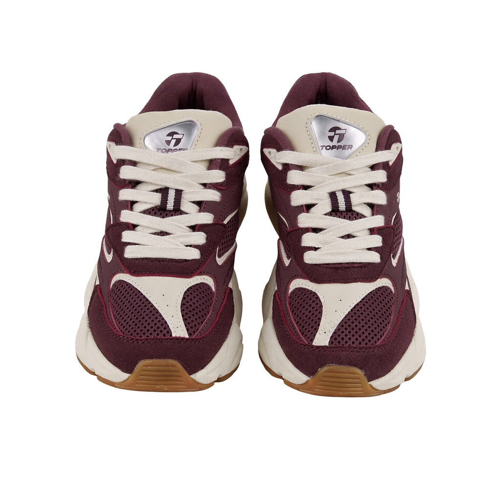 Zapatillas Topper Seny Mujer Bordo