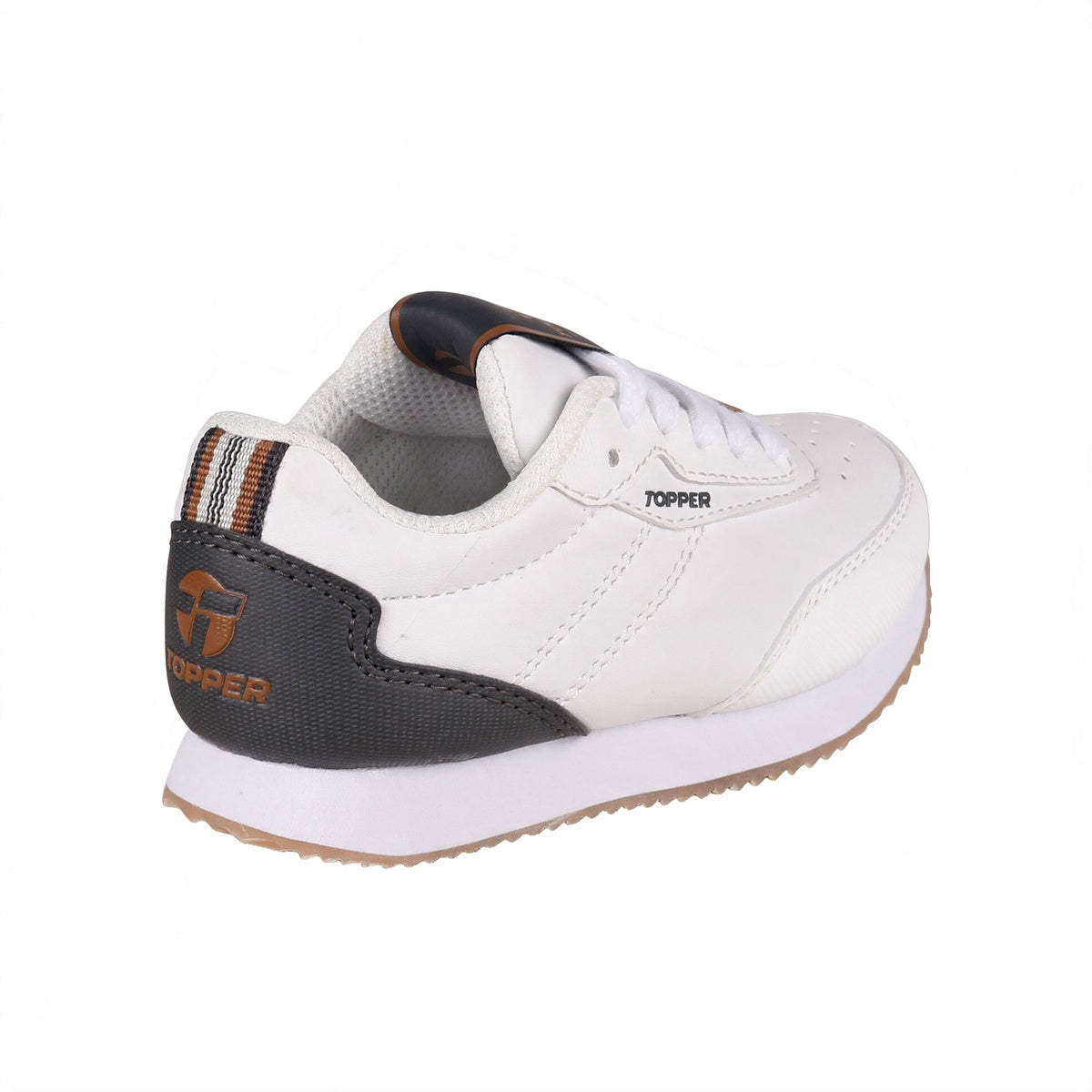 Zapatillas Topper T-450 Cs Niño Niña Blanca
