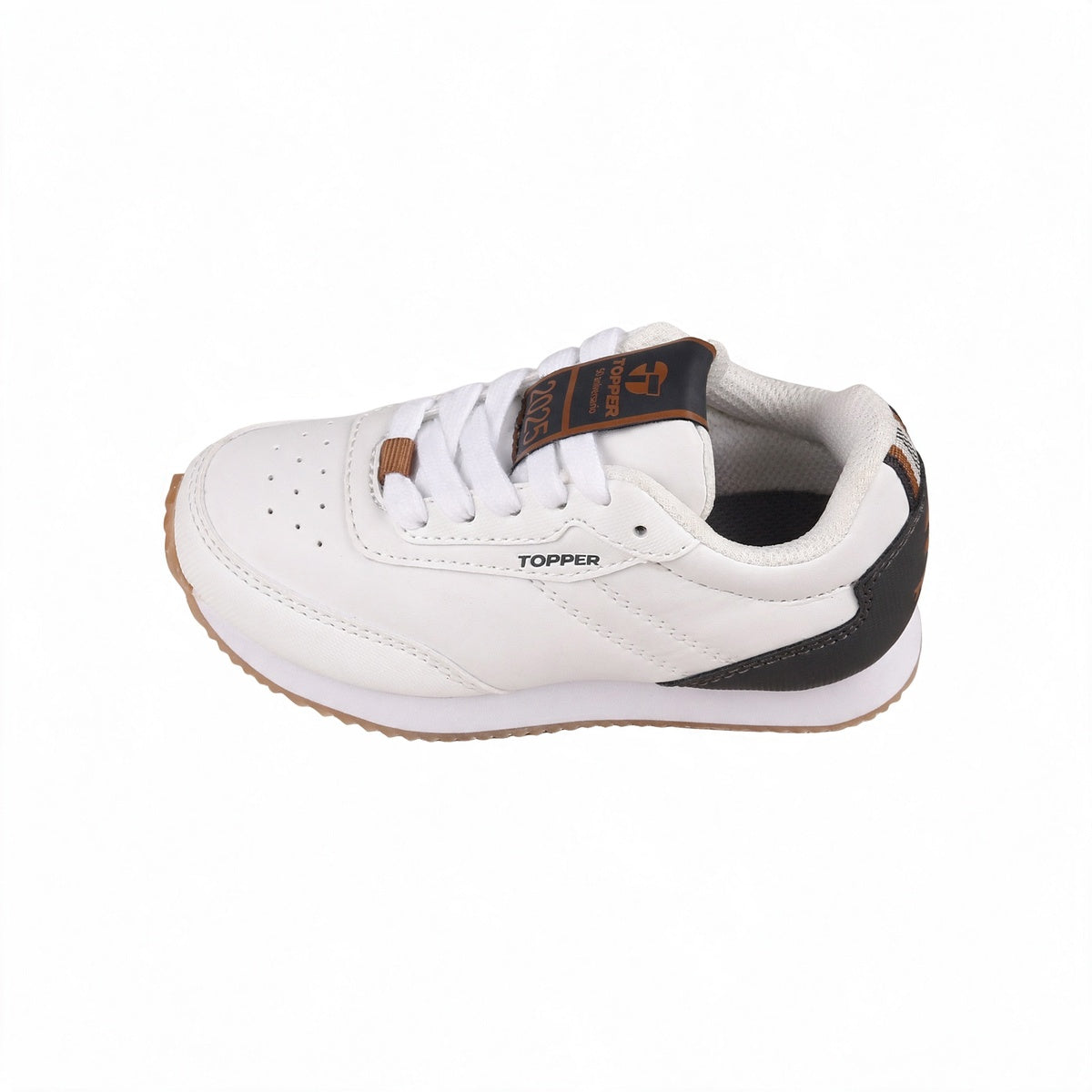 Zapatillas Topper T-450 Cs Niño Niña Blanca