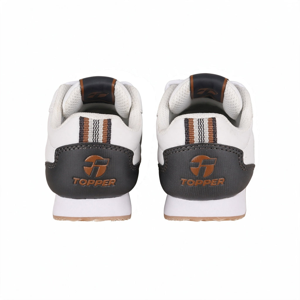 Zapatillas Topper T-450 Cs Niño Niña Blanca
