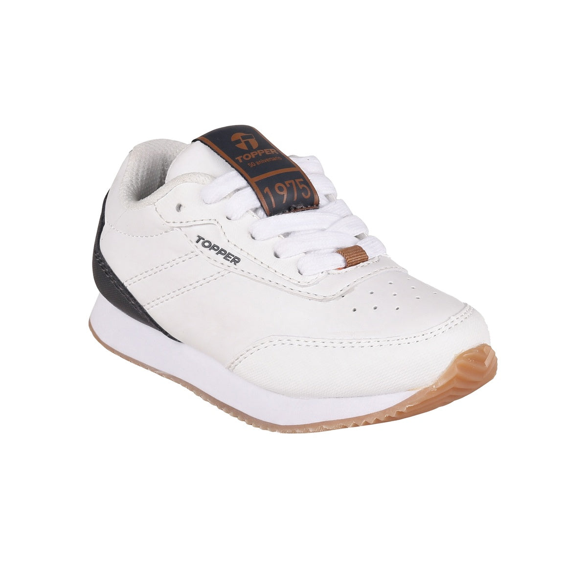 Zapatillas Topper T-450 Cs Niño Niña Blanca