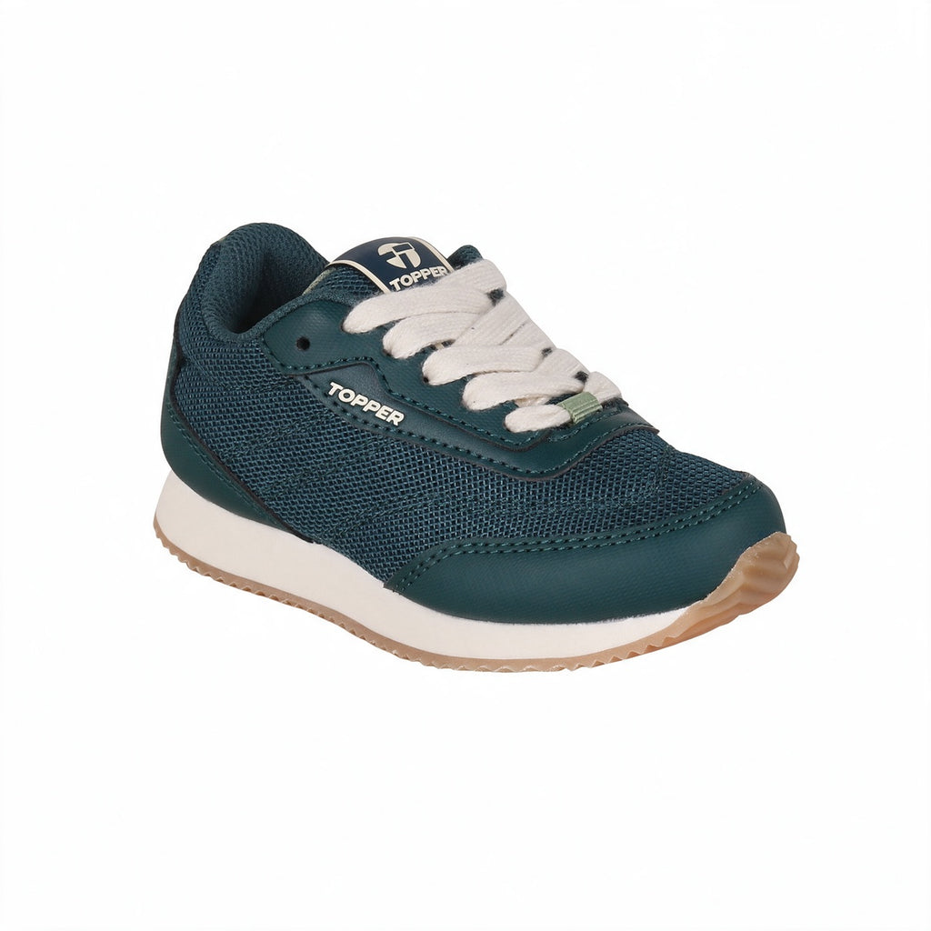 Zapatillas Topper T450 Mesh Niño Niña Verde