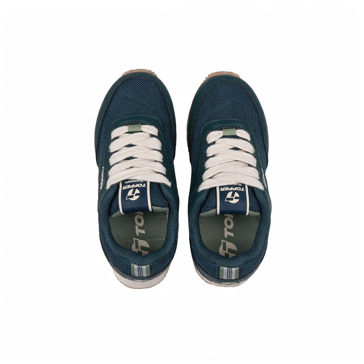 Zapatillas Topper T450 Mesh Niño Niña Verde