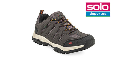 Zapatillas Trekking Montagne City Stride Marron