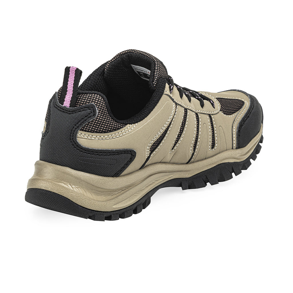 Zapatillas Trekking Montagne City Stride Mujer Beige