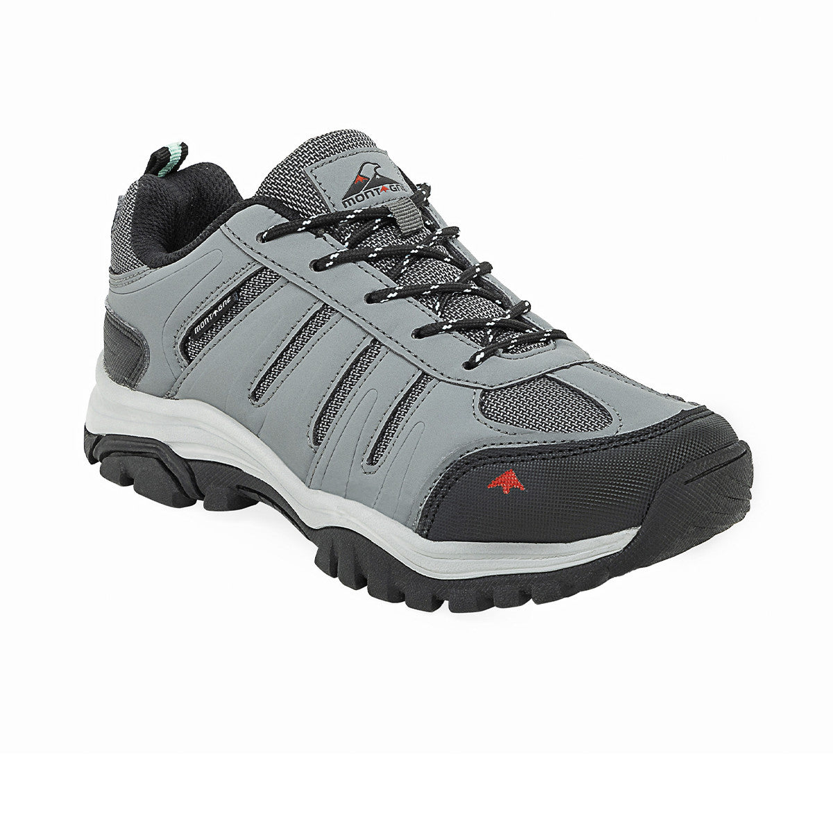 Zapatillas Trekking Montagne City Stride Mujer Gris