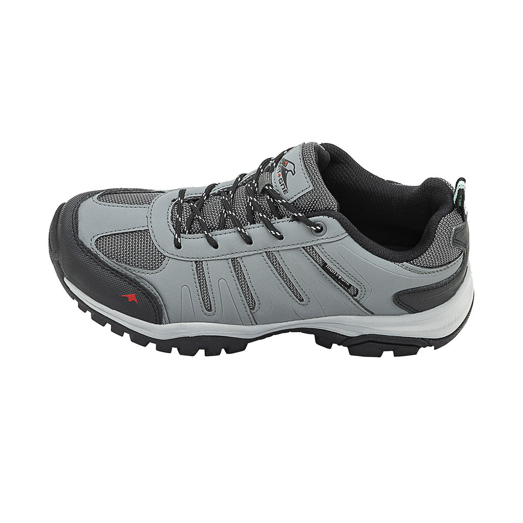 Zapatillas Trekking Montagne City Stride Mujer Gris