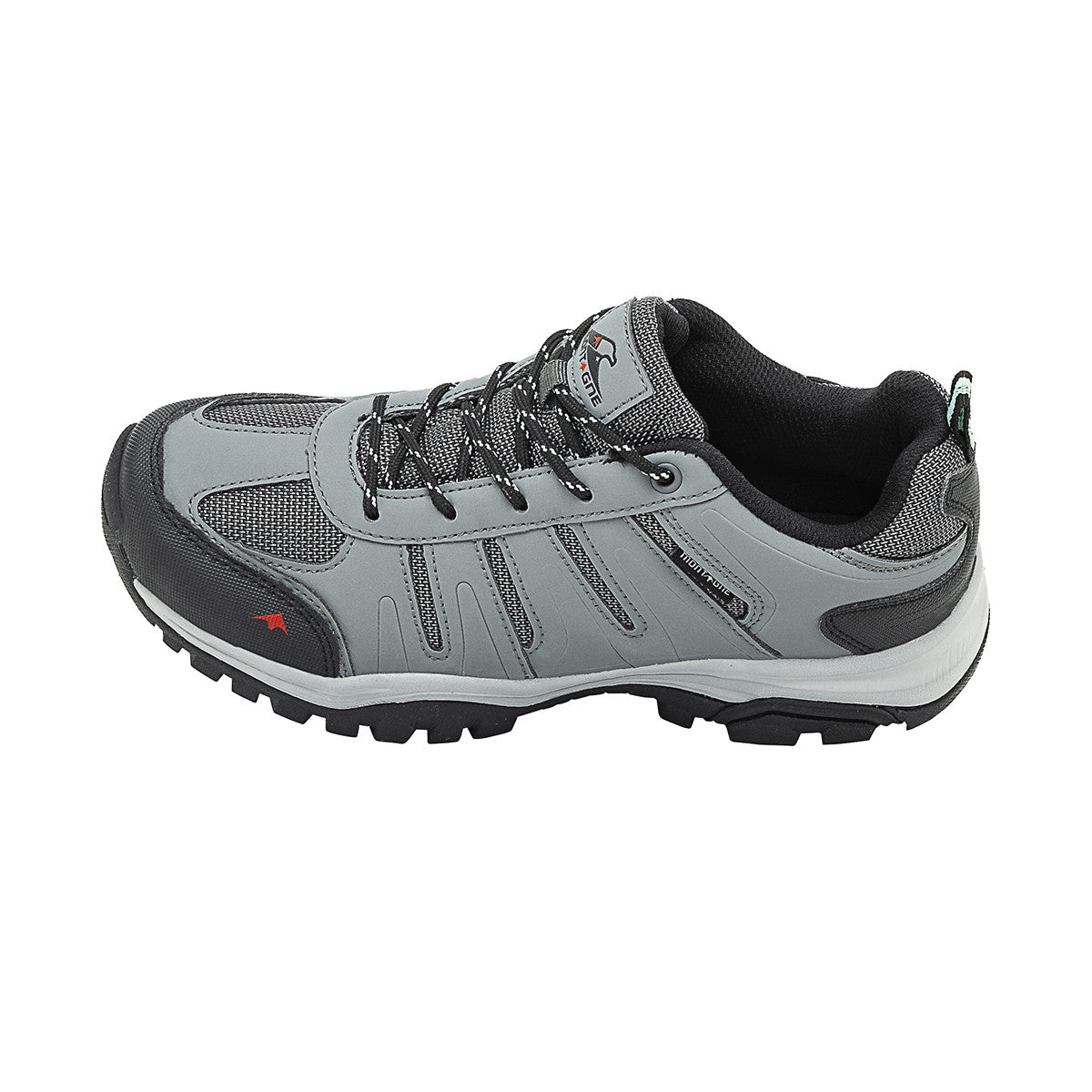 Zapatillas Trekking Montagne City Stride Mujer Gris