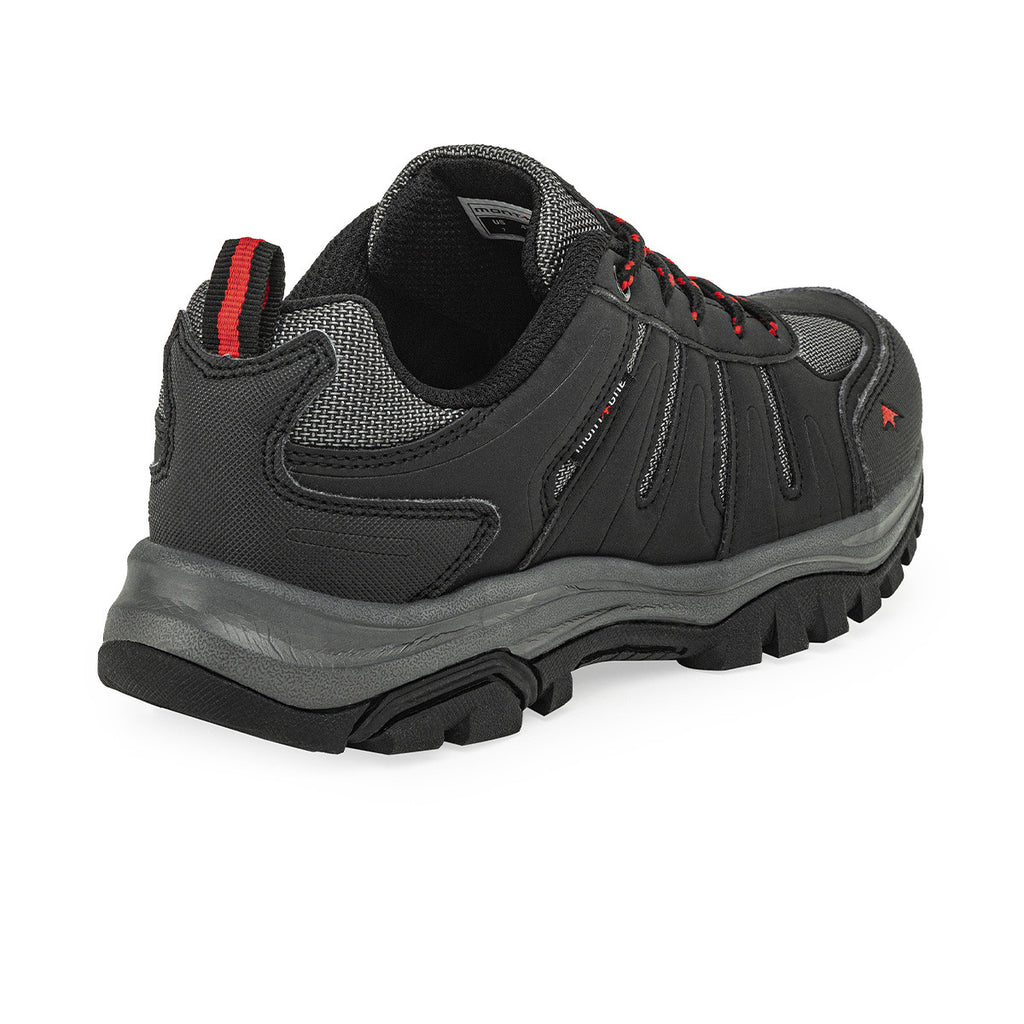 Zapatillas Trekking Montagne City Stride Mujer Negra