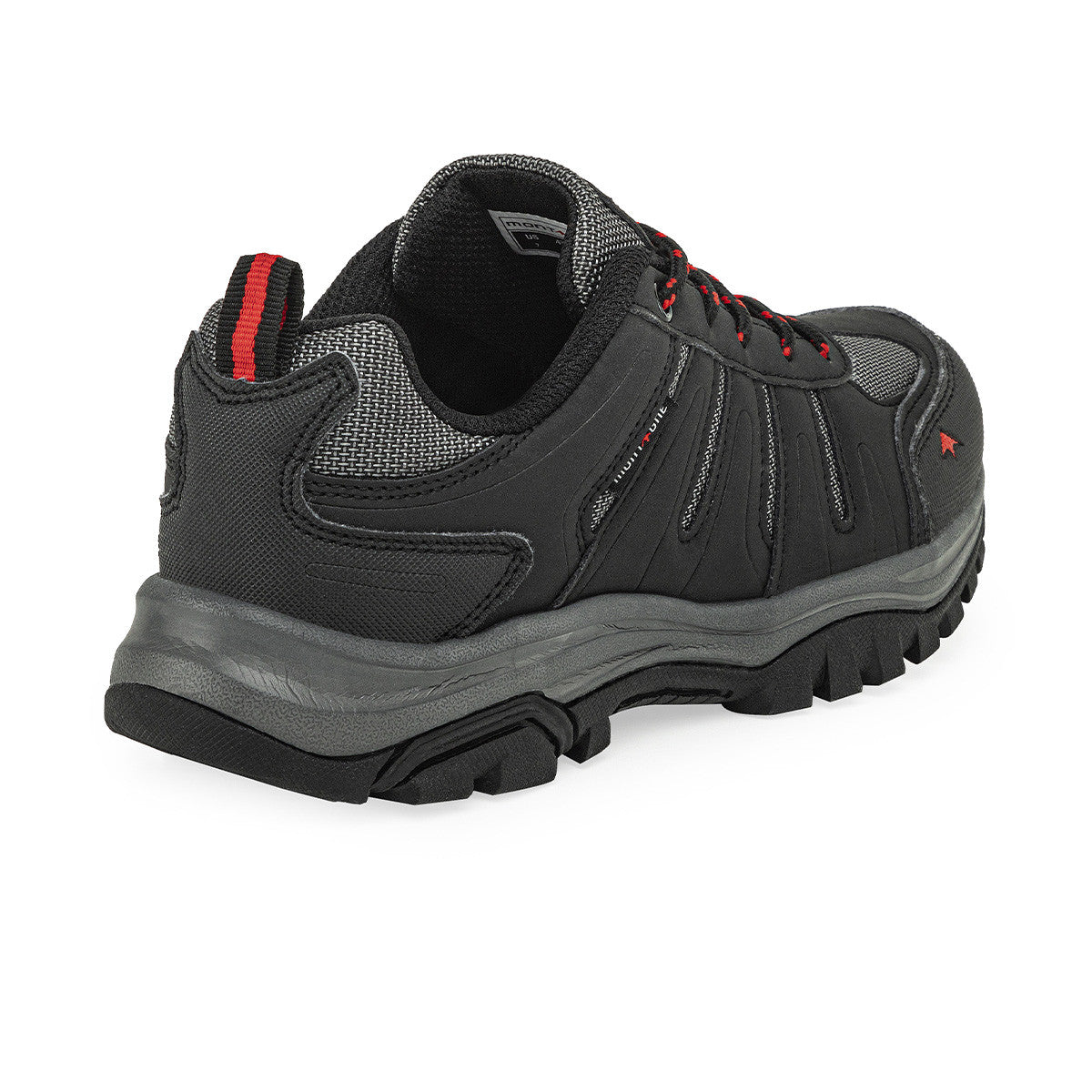 Zapatillas Trekking Montagne City Stride Mujer Negra