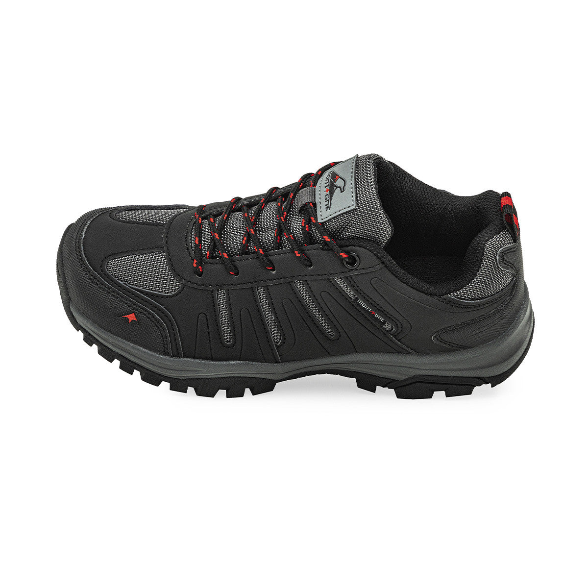 Zapatillas Trekking Montagne City Stride Mujer Negra