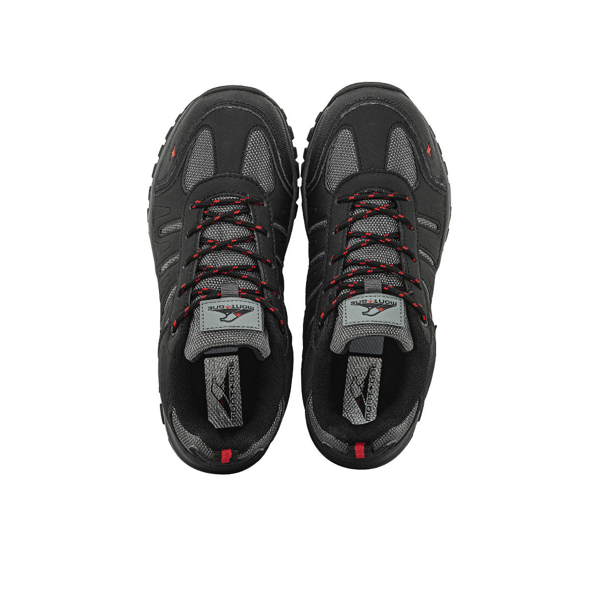 Zapatillas Trekking Montagne City Stride Mujer Negra
