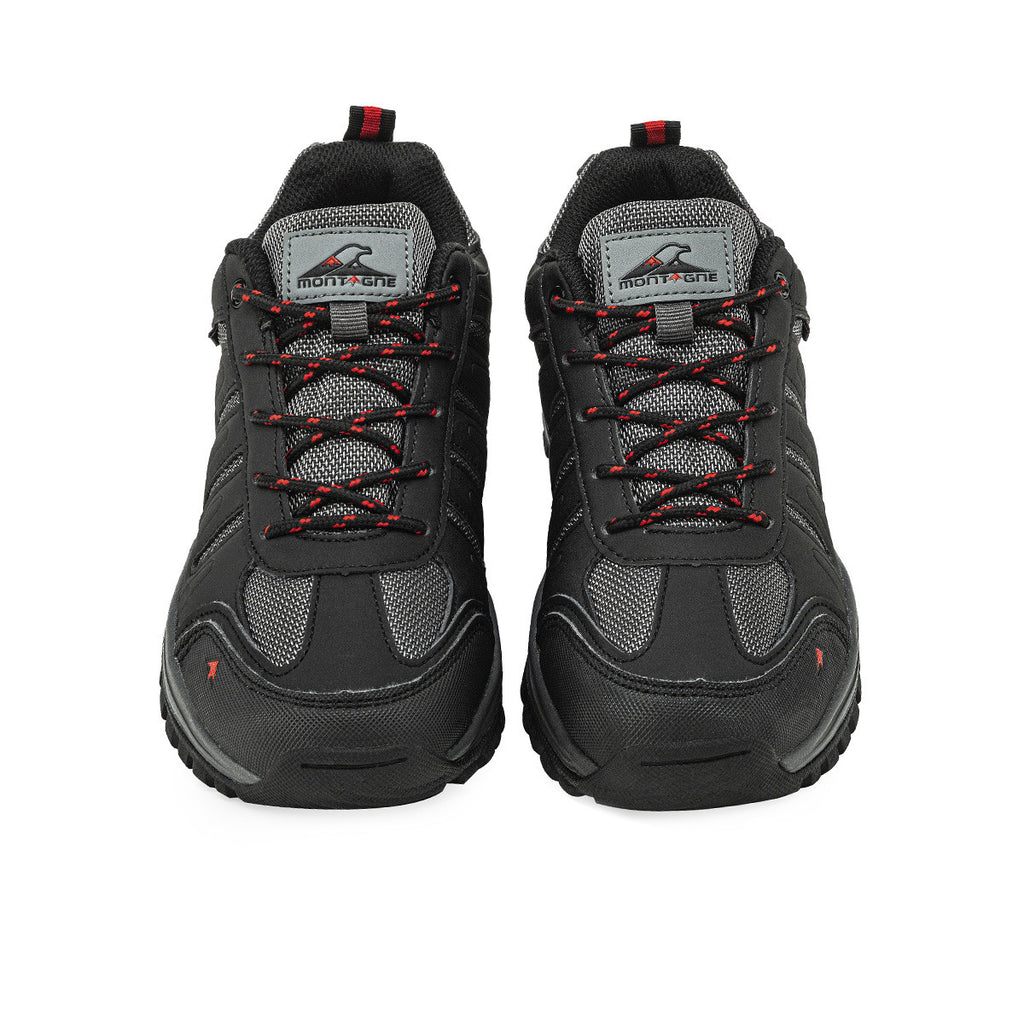 Zapatillas Trekking Montagne City Stride Mujer Negra