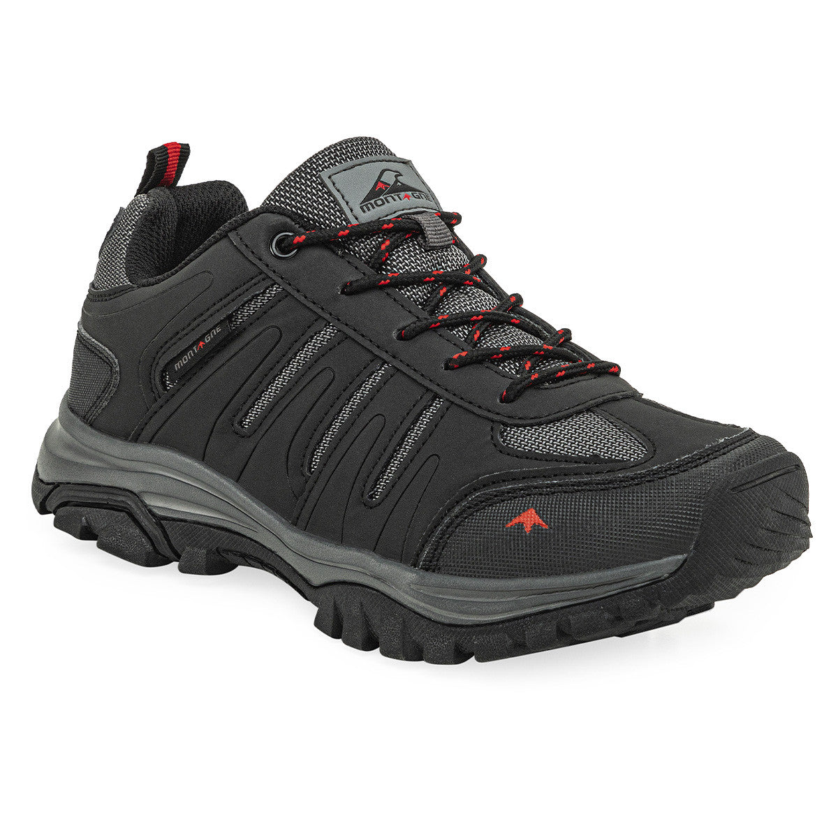 Zapatillas Trekking Montagne City Stride Negra