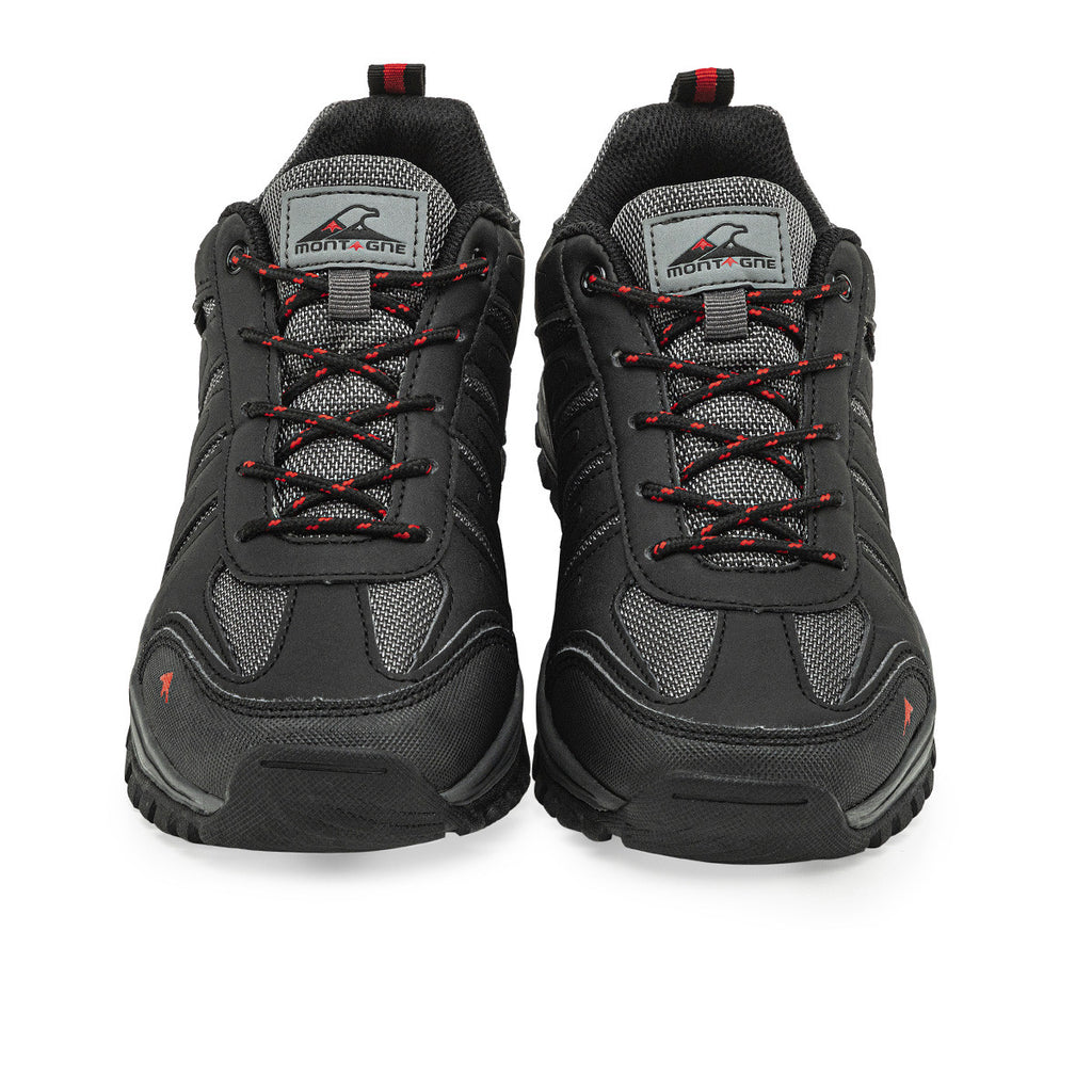Zapatillas Trekking Montagne City Stride Negra