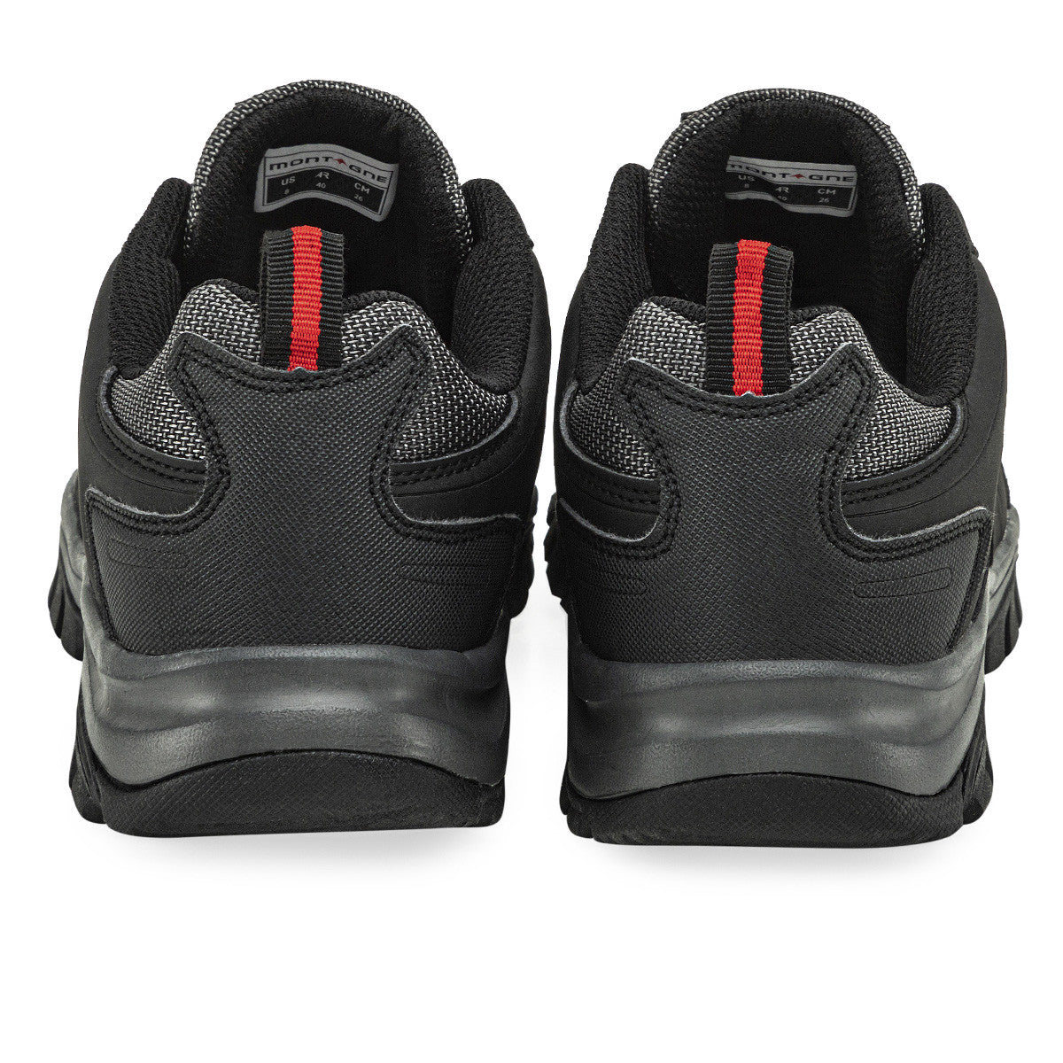 Zapatillas Trekking Montagne City Stride Negra