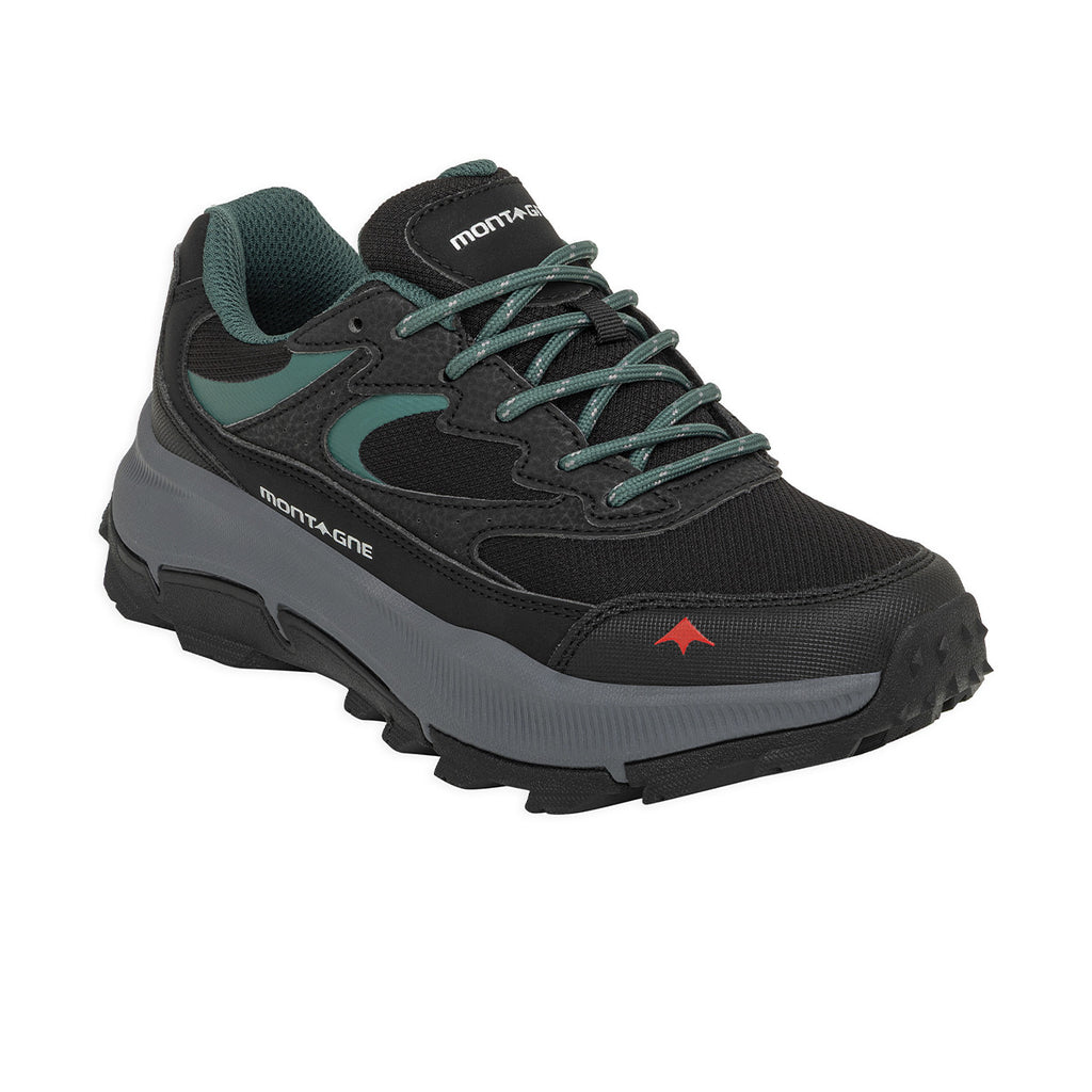 Zapatillas Trekking Montagne City Wurton Mujer Negra
