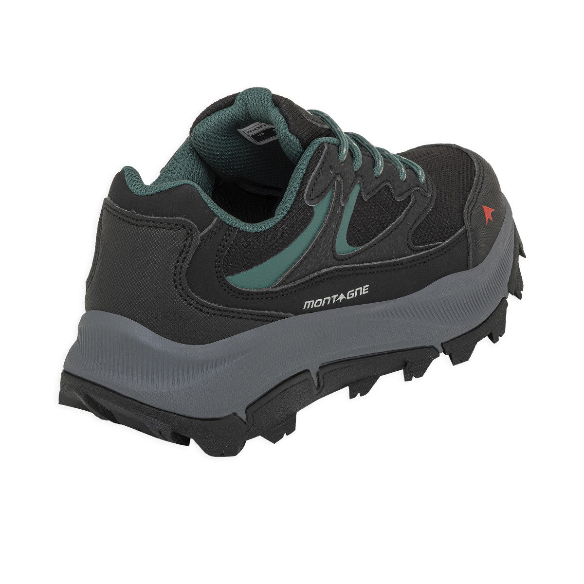 Zapatillas Trekking Montagne City Wurton Mujer Negra
