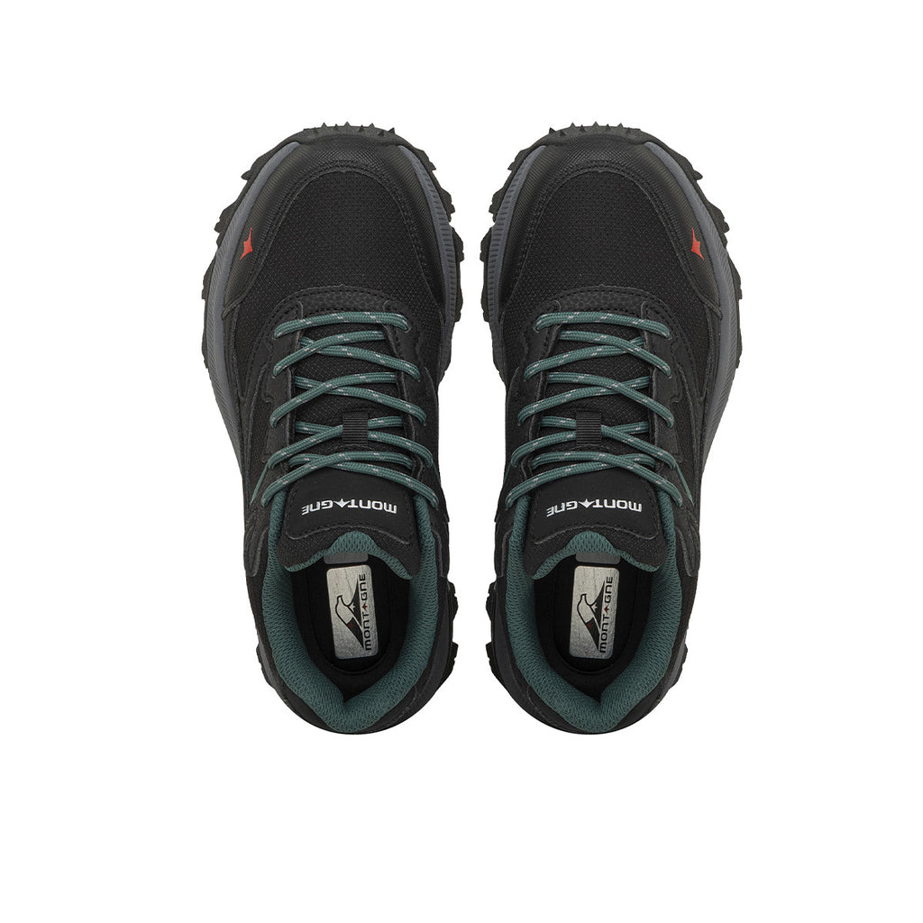 Zapatillas Trekking Montagne City Wurton Mujer Negra