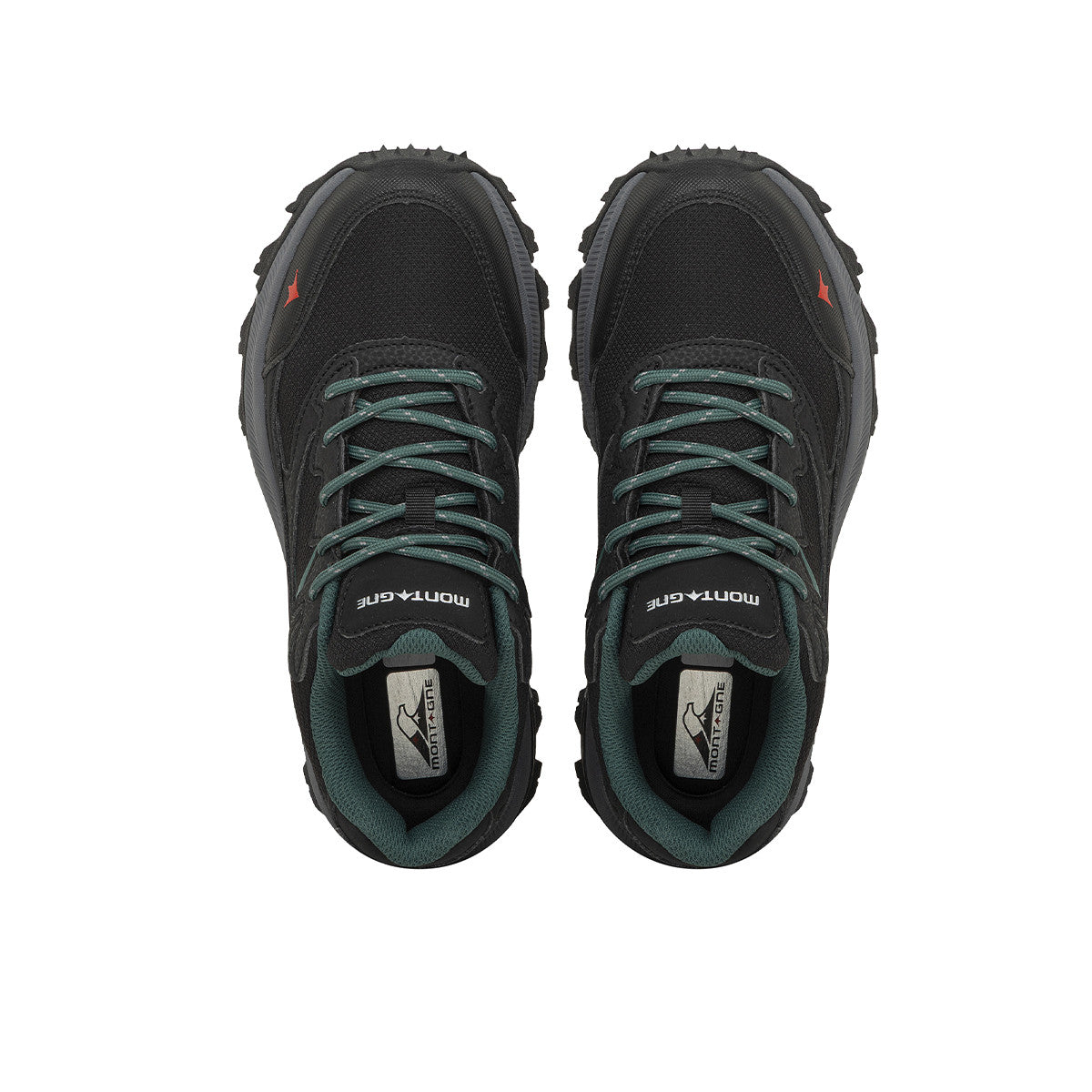 Zapatillas Trekking Montagne City Wurton Mujer Negra