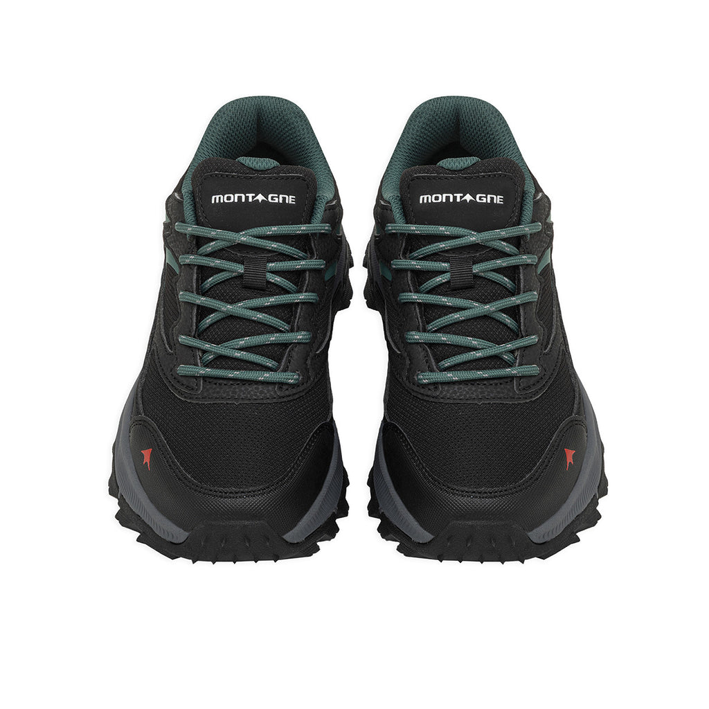 Zapatillas Trekking Montagne City Wurton Mujer Negra