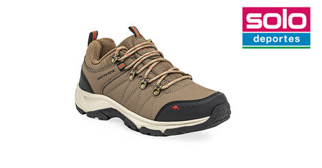 Zapatillas Trekking Montagne Clifton Mujer Marron