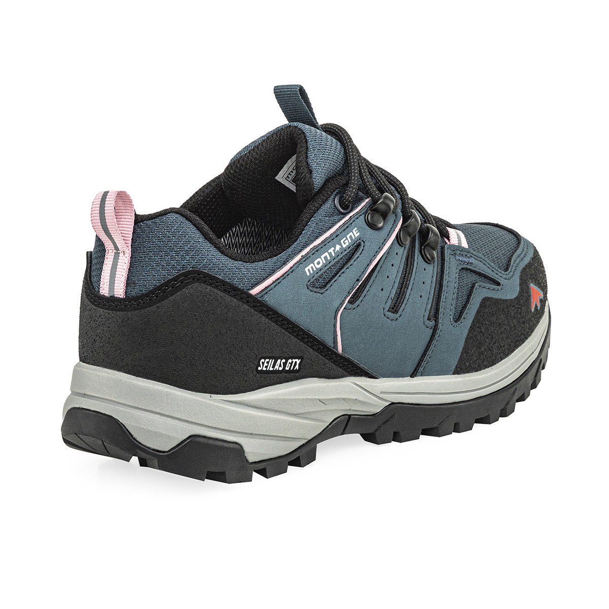 Zapatillas Trekking Montagne Seilas GTX Mujer Petroleo