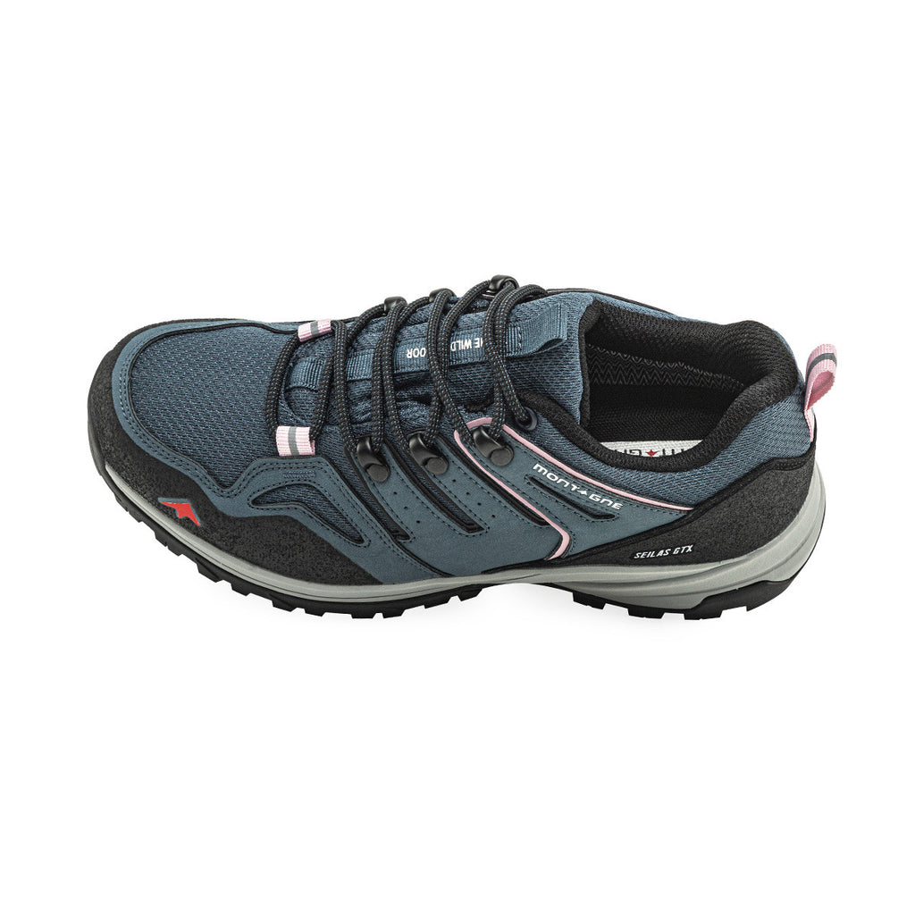 Zapatillas Trekking Montagne Seilas GTX Mujer Petroleo