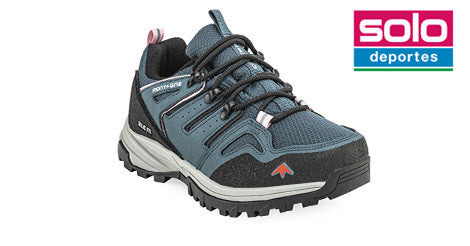 Zapatillas Trekking Montagne Seilas GTX Mujer Petroleo