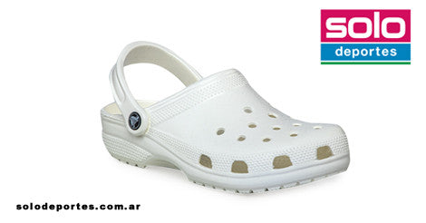 Zueco Crocs Classic Blanco