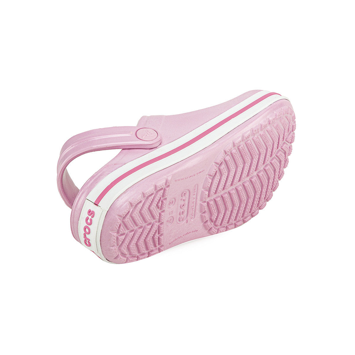 Zueco Crocs Crocband Niña Rosa