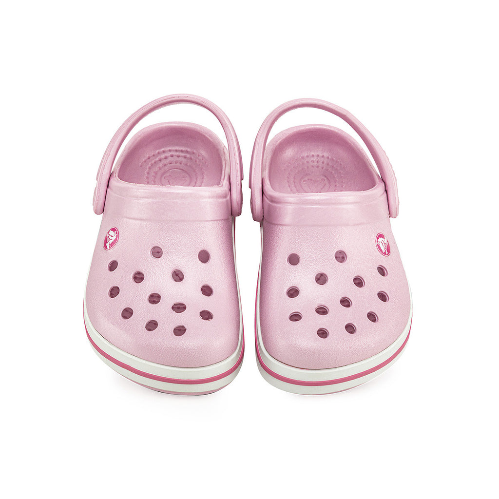 Zueco Crocs Crocband Niña Rosa