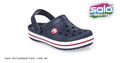 Zueco Crocs Crocband Niño Azul