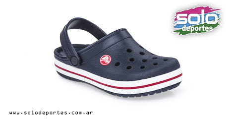 Zueco Crocs Crocband Niño Azul