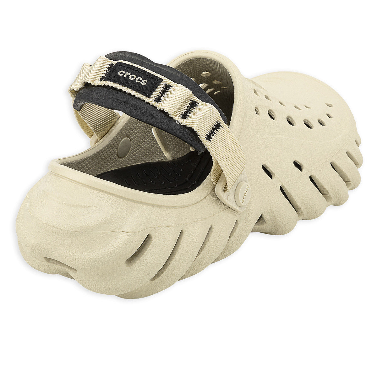 Zueco Crocs Echo Clog Beige