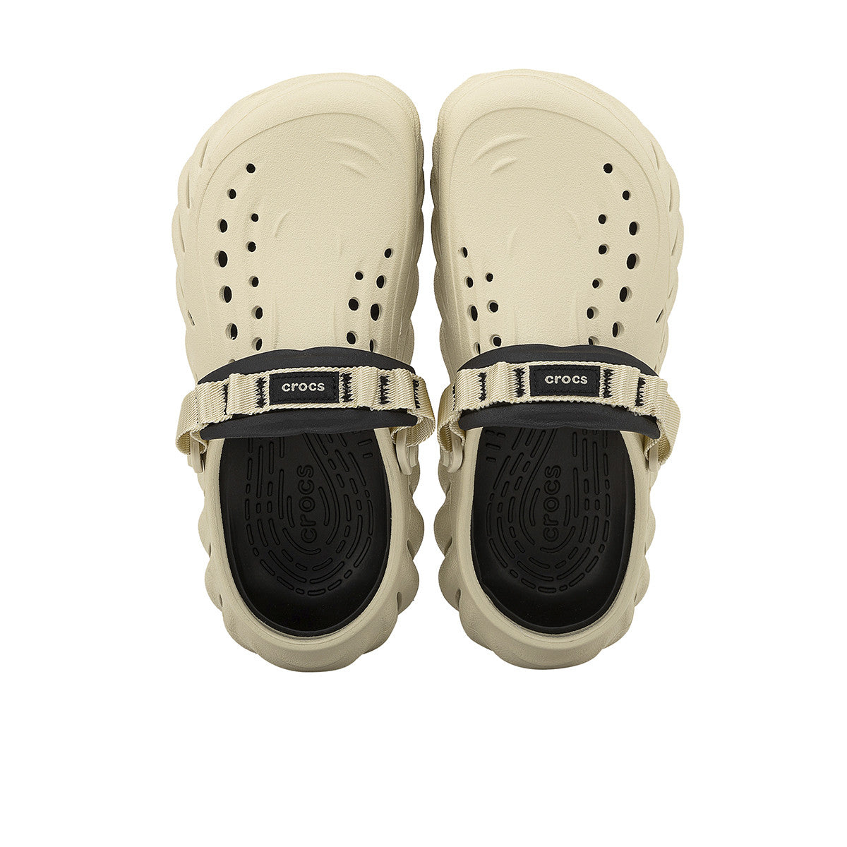 Zueco Crocs Echo Clog Beige
