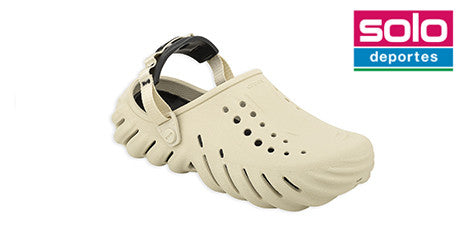 Zueco Crocs Echo Clog Beige