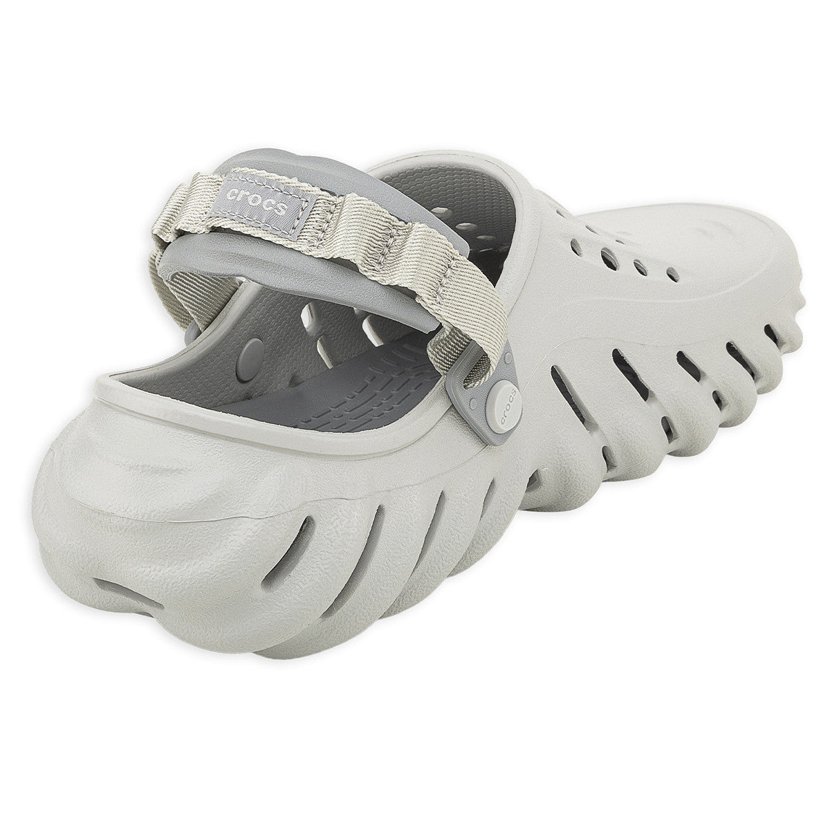 Zueco Crocs Echo Clog Gris