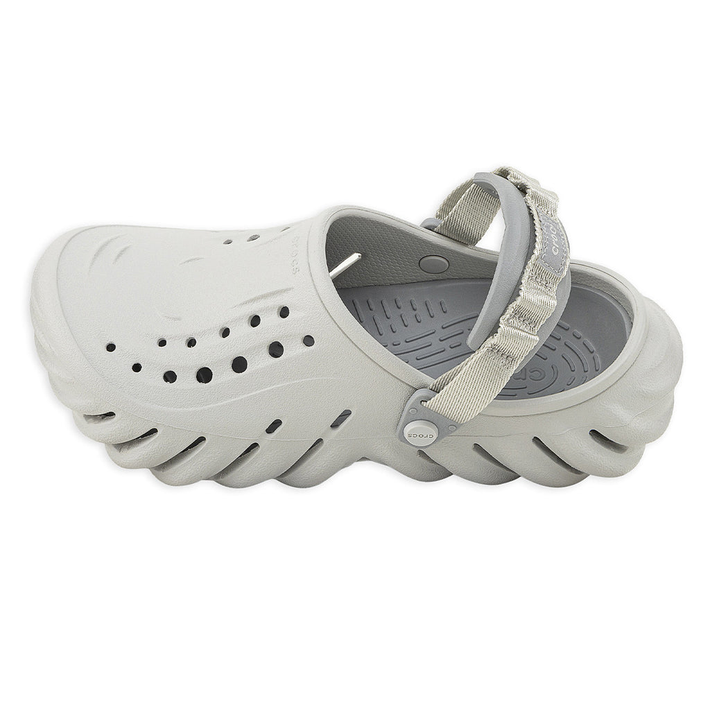 Zueco Crocs Echo Clog Gris