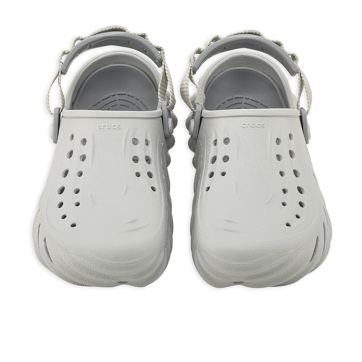 Zueco Crocs Echo Clog Gris