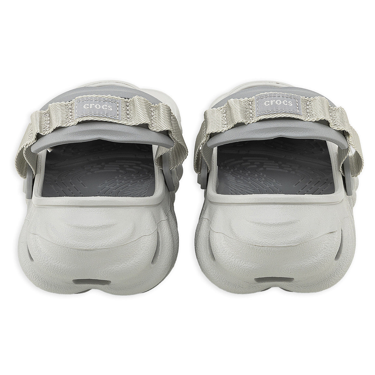 Zueco Crocs Echo Clog Gris