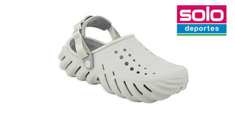 Zueco Crocs Echo Clog Gris