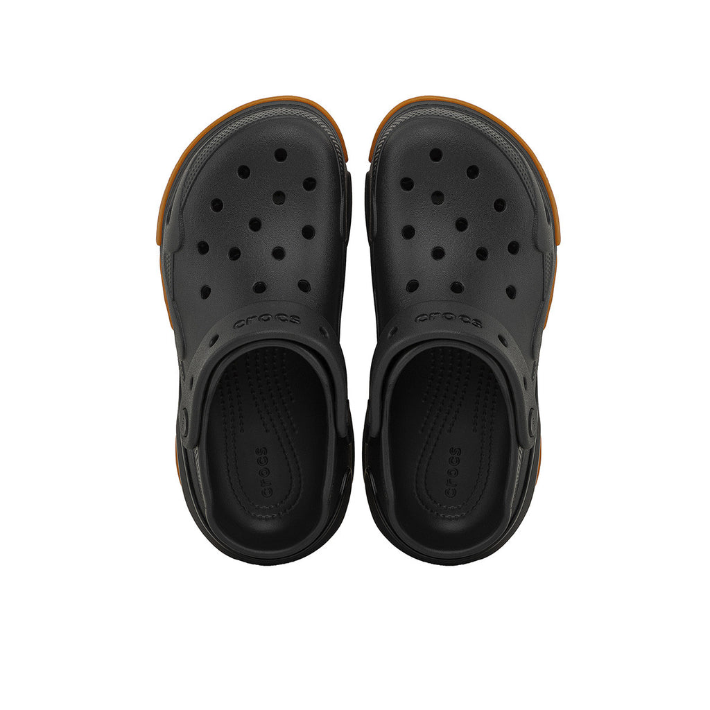 Zuecos Crocs Bubble Crush Clog Mujer Negro
