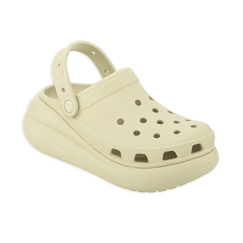 Zuecos Crocs Crush Clog Mujer Beige