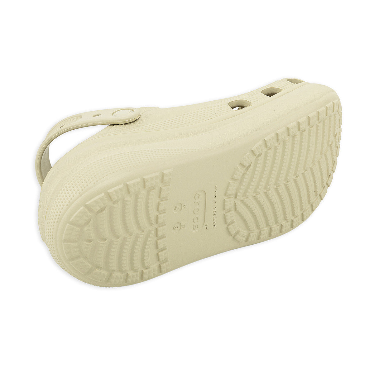Zuecos Crocs Crush Clog Mujer Beige