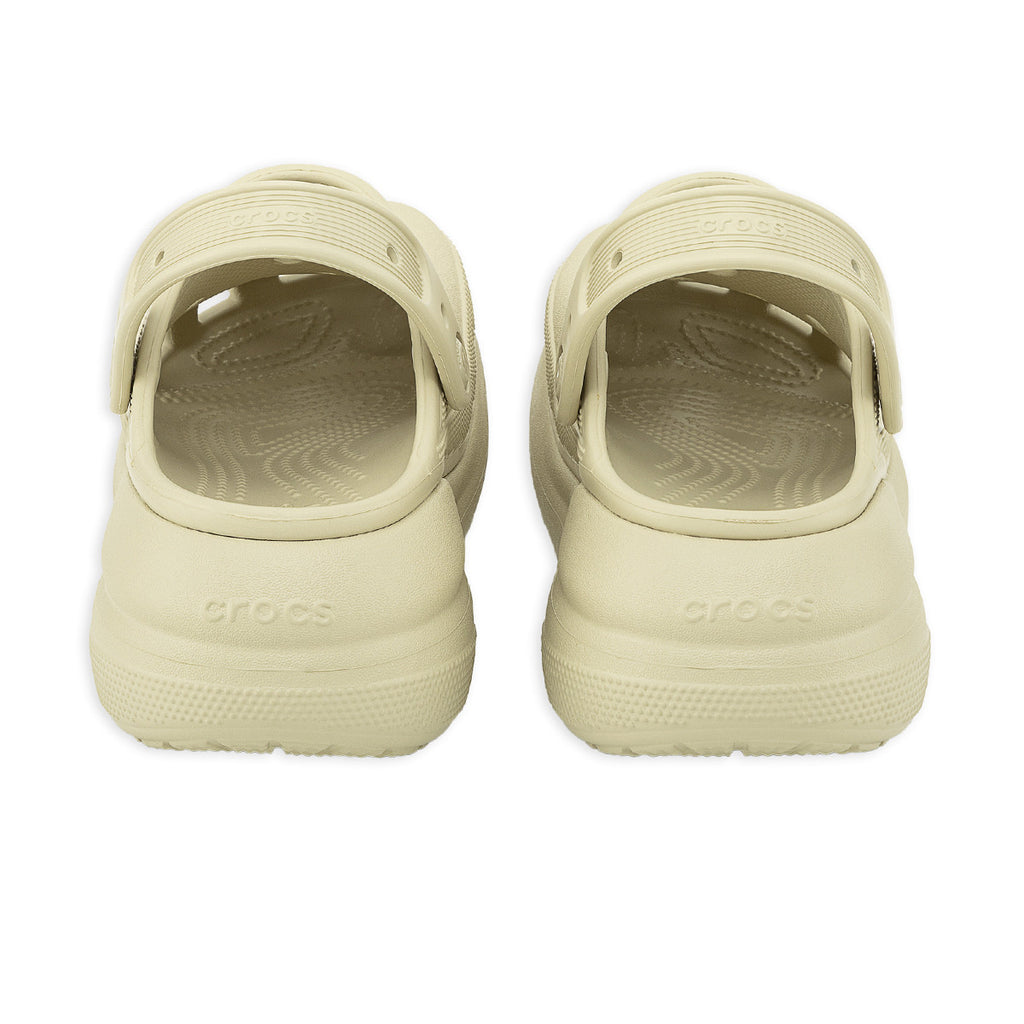 Zuecos Crocs Crush Clog Mujer Beige