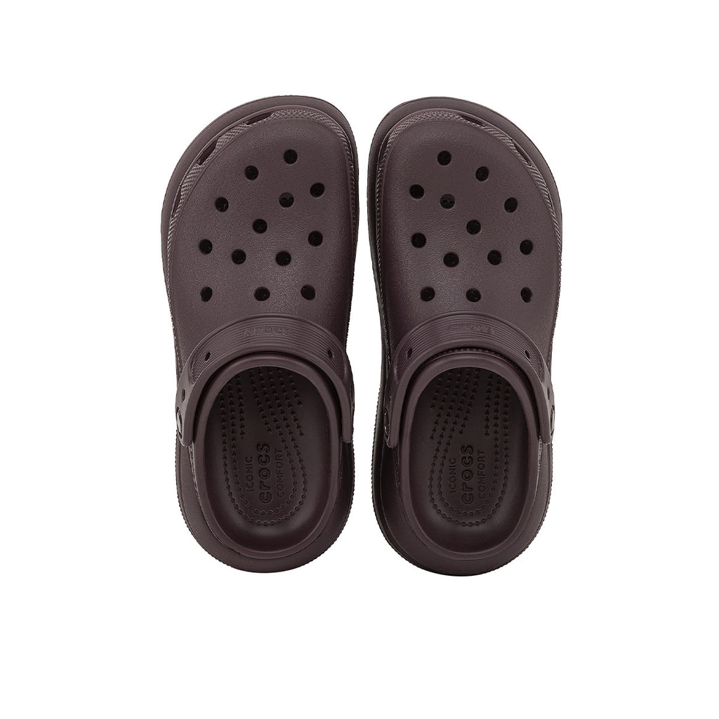 Zuecos Crocs Crush Clog Mujer Bordo