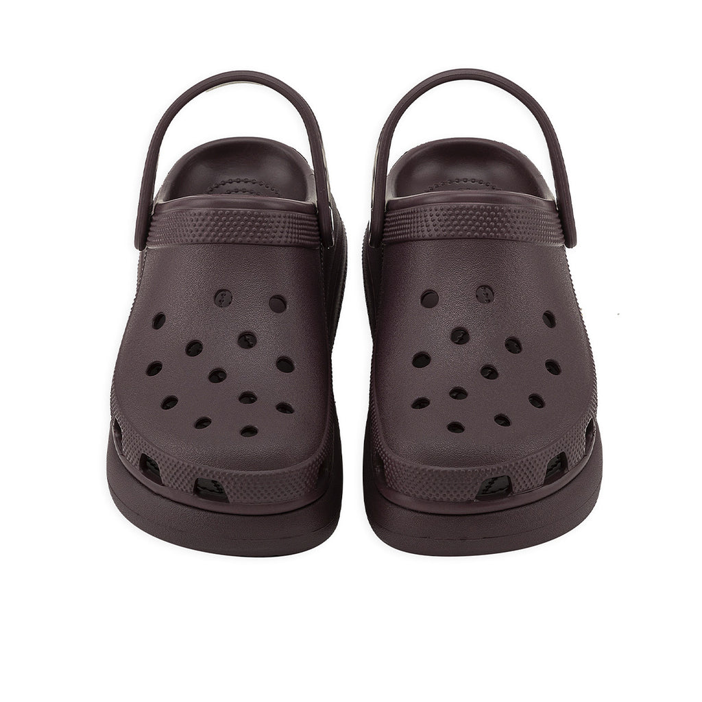Zuecos Crocs Crush Clog Mujer Bordo